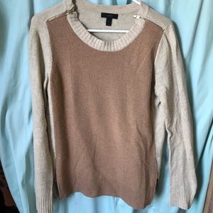 2-tone wool blend J. Crew Sweater